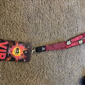 EDC 2018 VIP Pink Festival Lanyard with Badge Holder